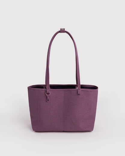 BAGGU Medium Nylon Reversible Tote- Wild Plum Mix