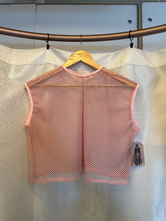 Leonor Aispuro - Mesh Crop Top
