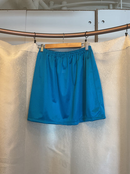 Leonor Aispuro - Turquoise Jersey Skirt