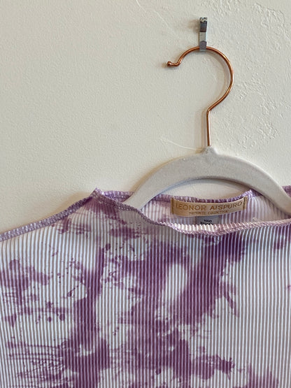 Leonor Aispuro - Tie Dye Dress in Purple