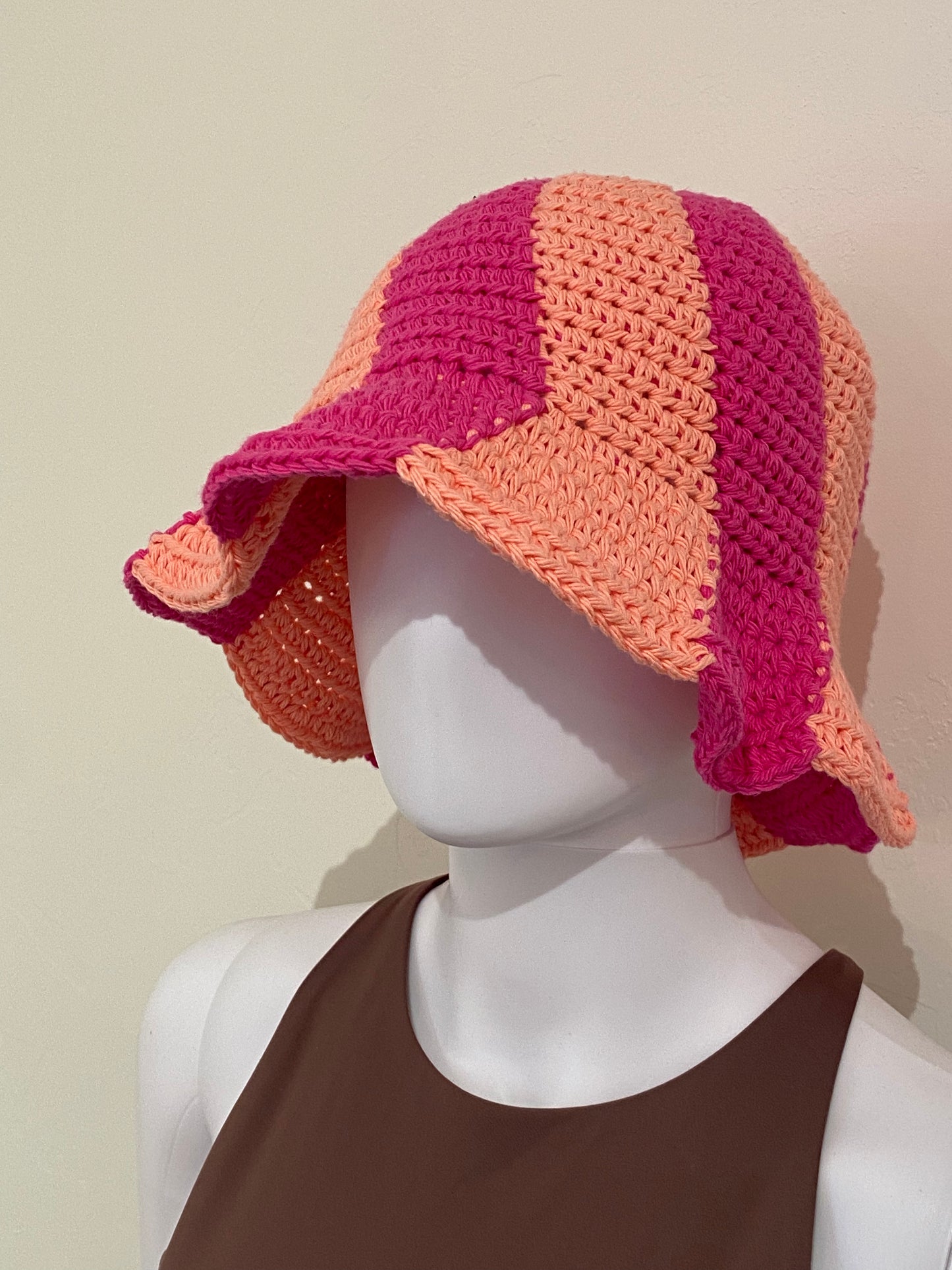 Crochet Hat by Clever Stitches - Sherbet Swirl