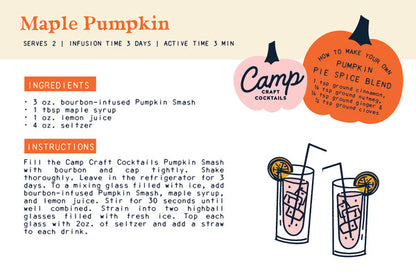 Camp Craft Cocktails - Pumpkin Smash
