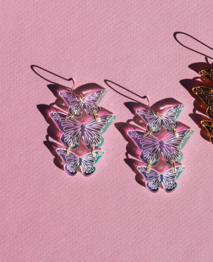 Butterfly Drops - Iridescent