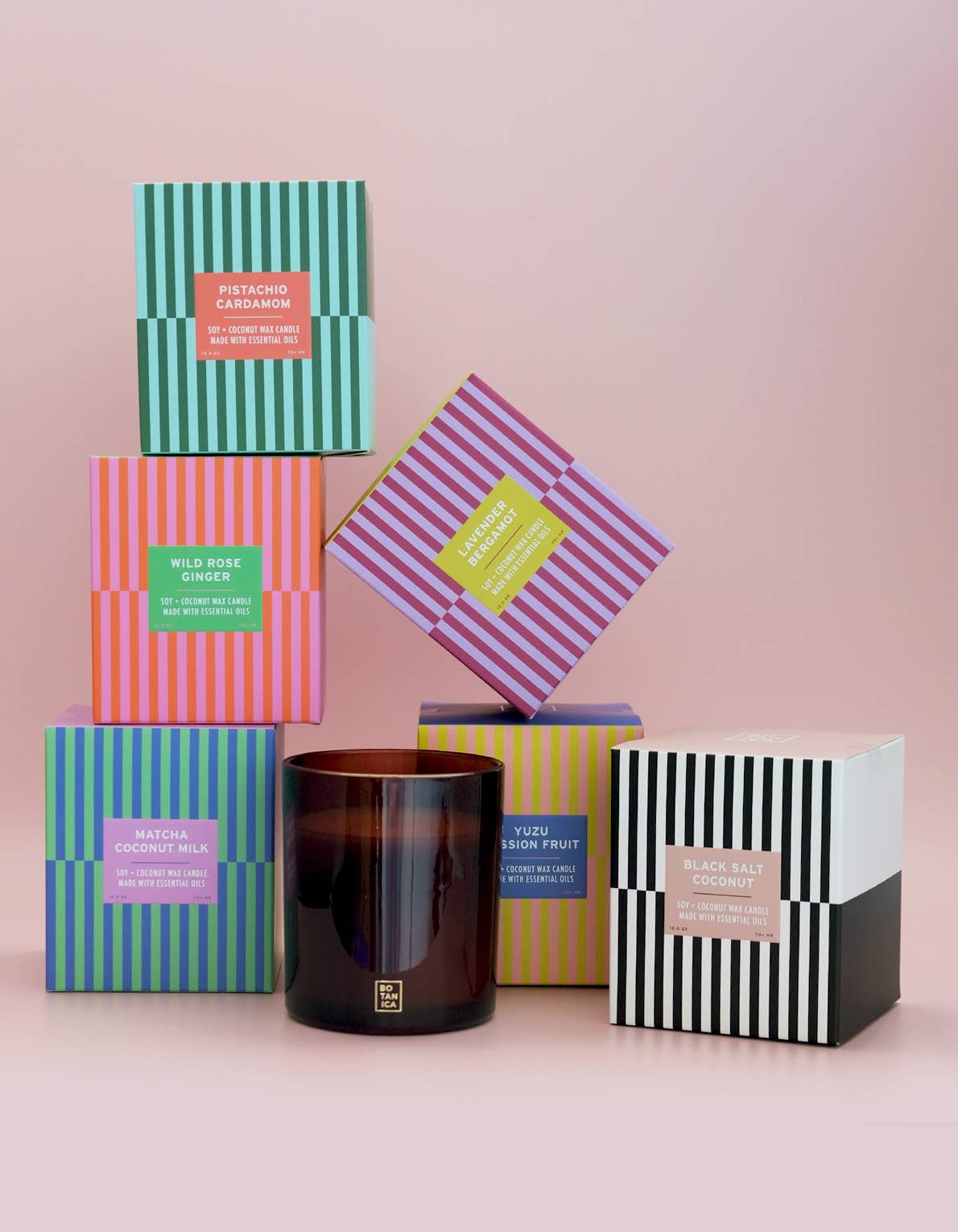 Essentials: Pistachio + Cardamom Candle  | 12 oz.