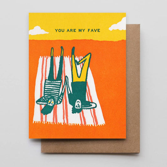 You Are My Fave - Card