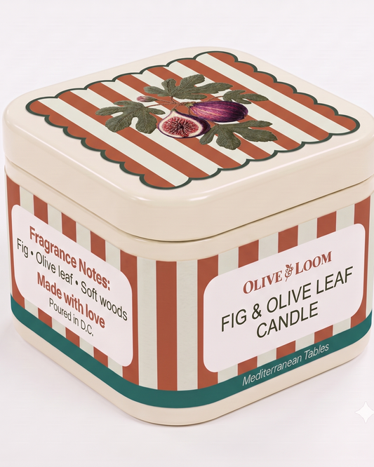 Fig & Olive Leaf Candle