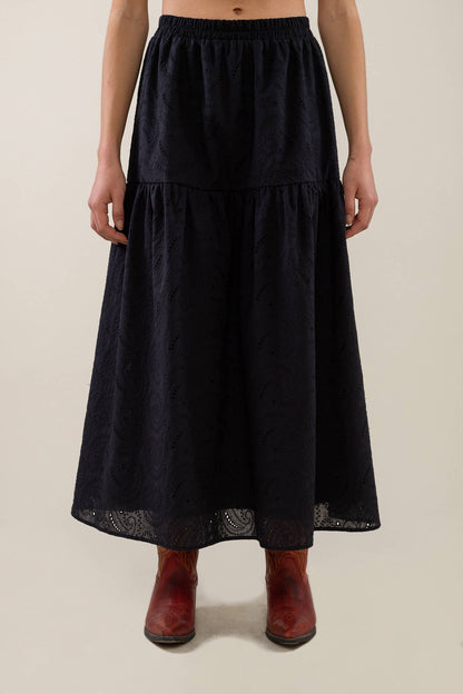 Kamilah Skirt: Black