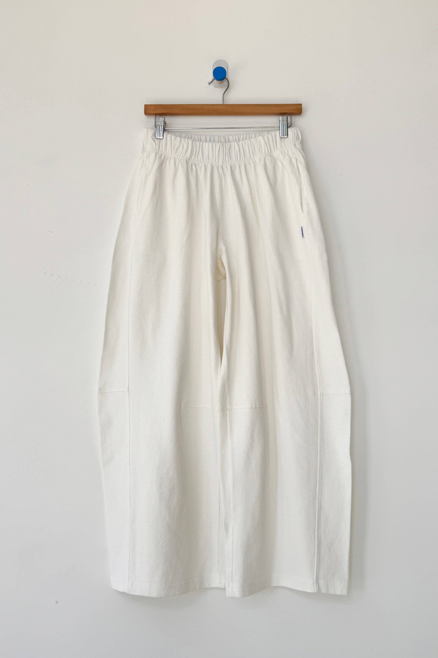 Bare Pants: White Cotton