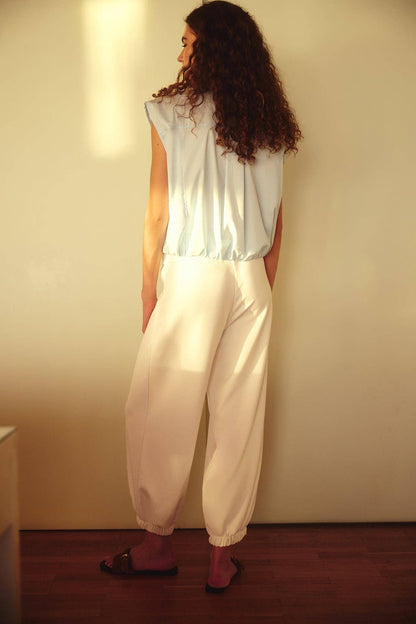 Shalwar Pants in White