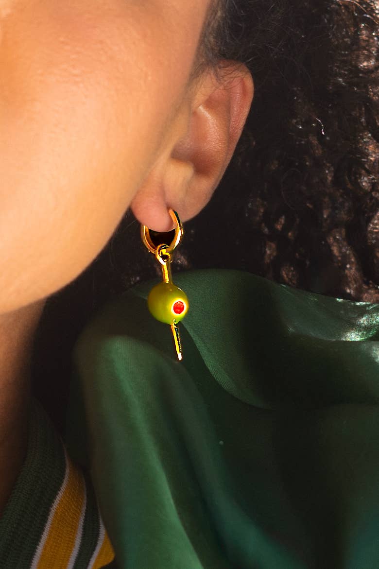 Make it Dirty Hoops - 18K Gold Plated