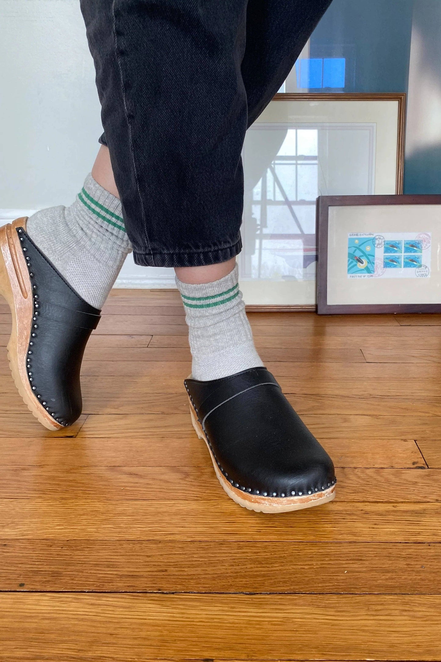 Boyfriend Socks: Light Grey