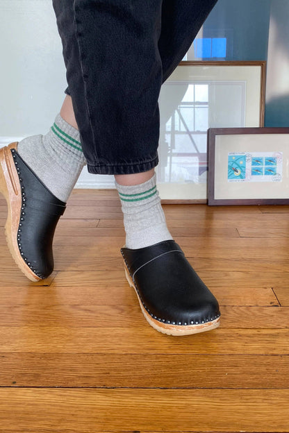 Boyfriend Socks: Light Grey