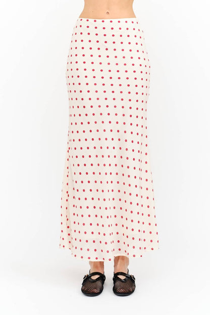 Kalila Skirt: Cream