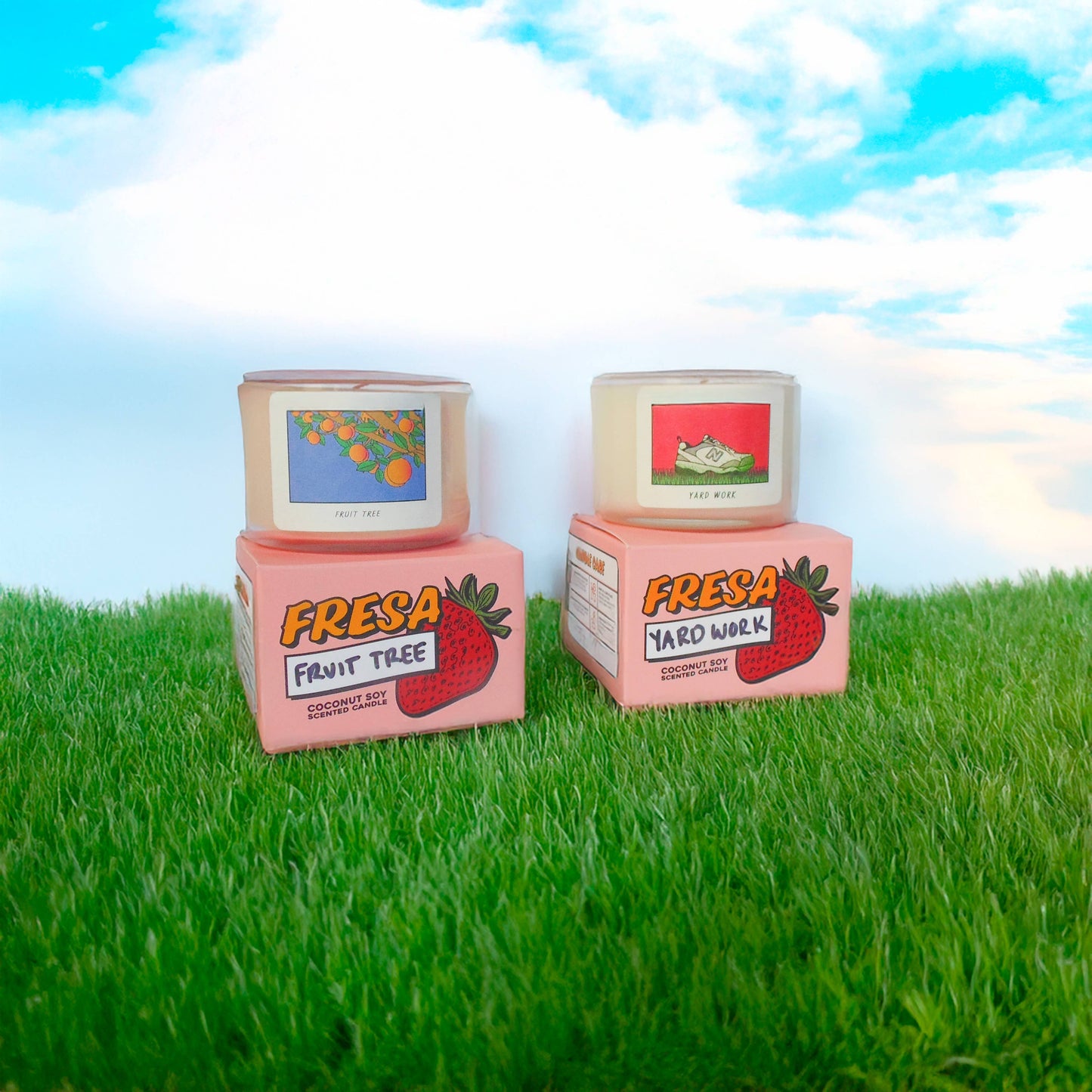 YARD WORK | Latina-Owned + Midwest Inspired Grass Candle
