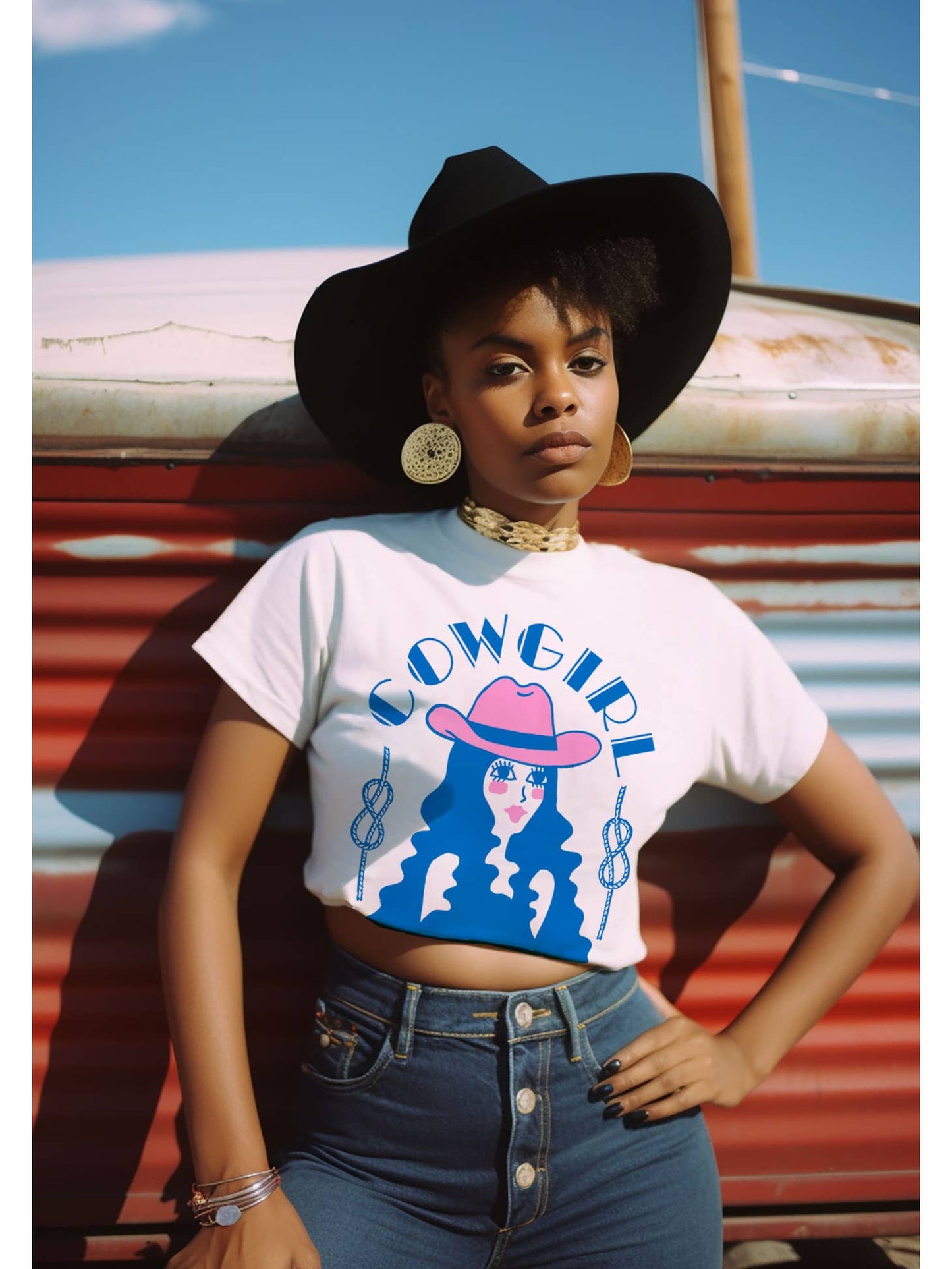 Cowgirl Dollie Tee