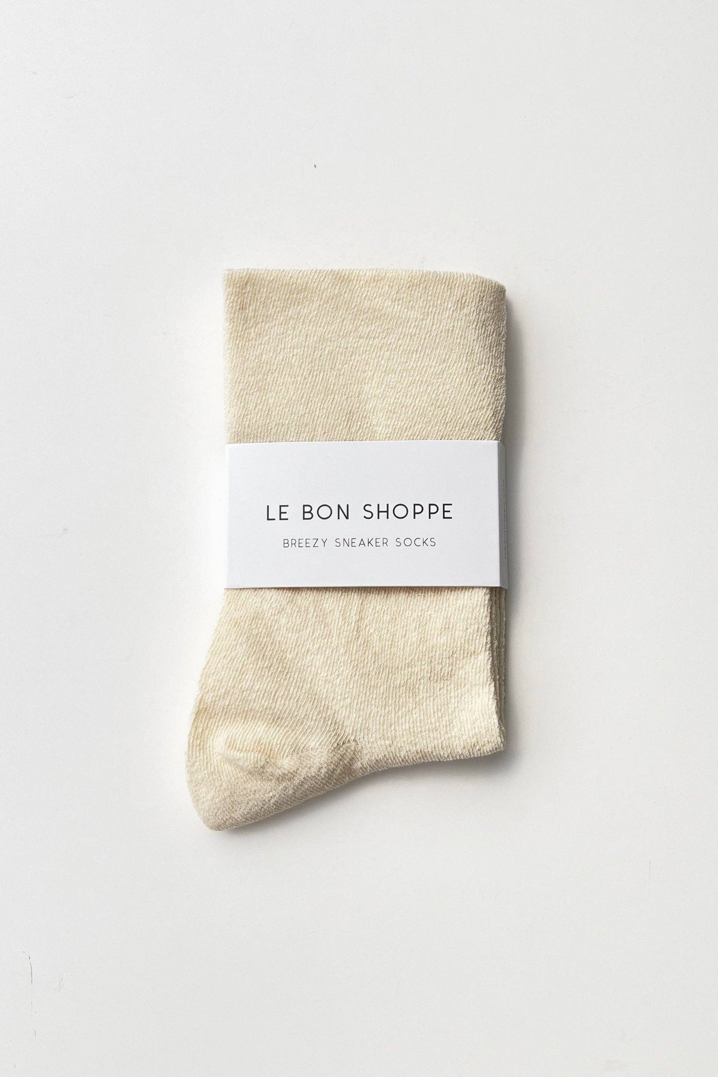 Breezy Sneaker Socks: Naturel