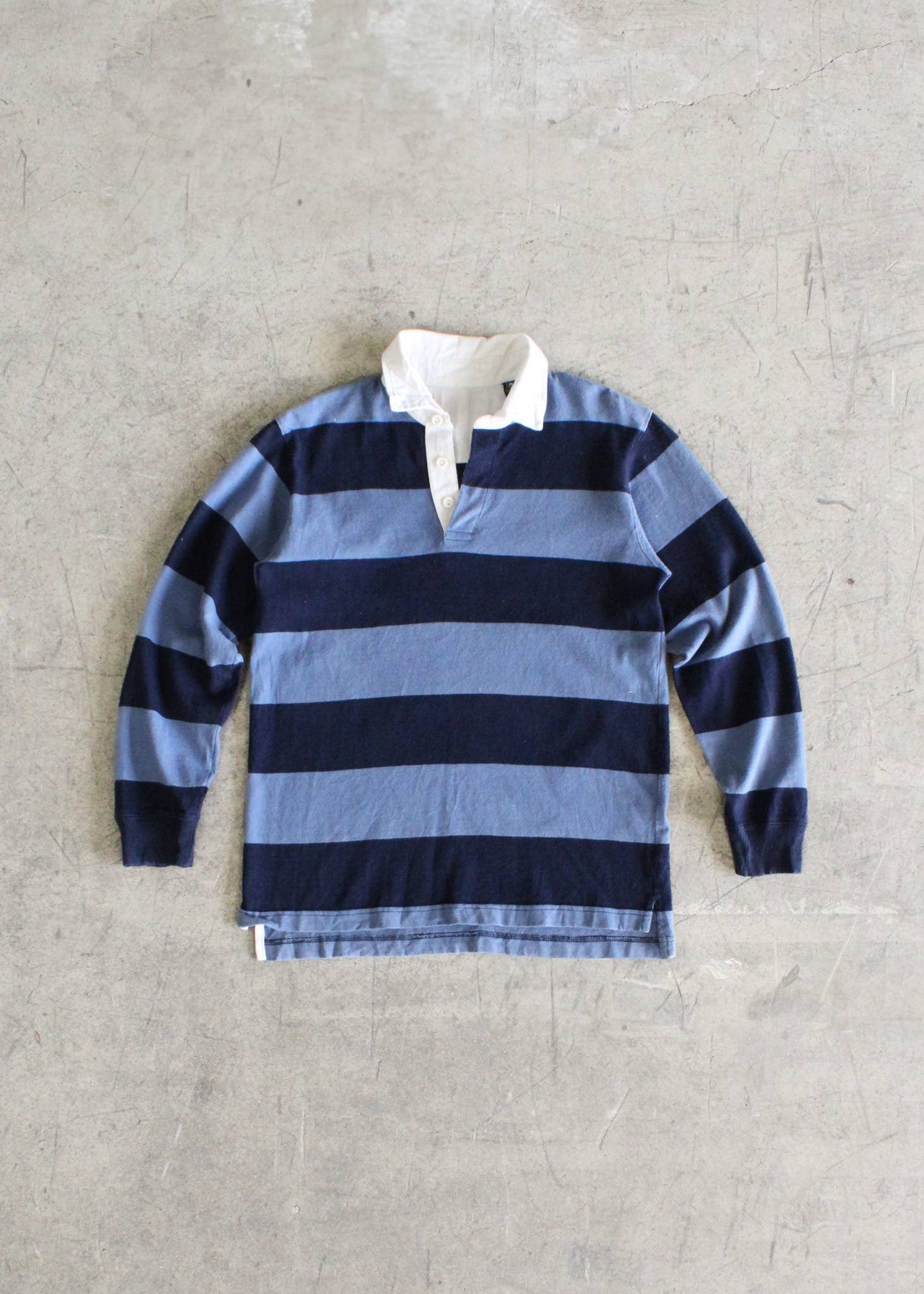 Vintage Striped Fitted Rugby Shirt