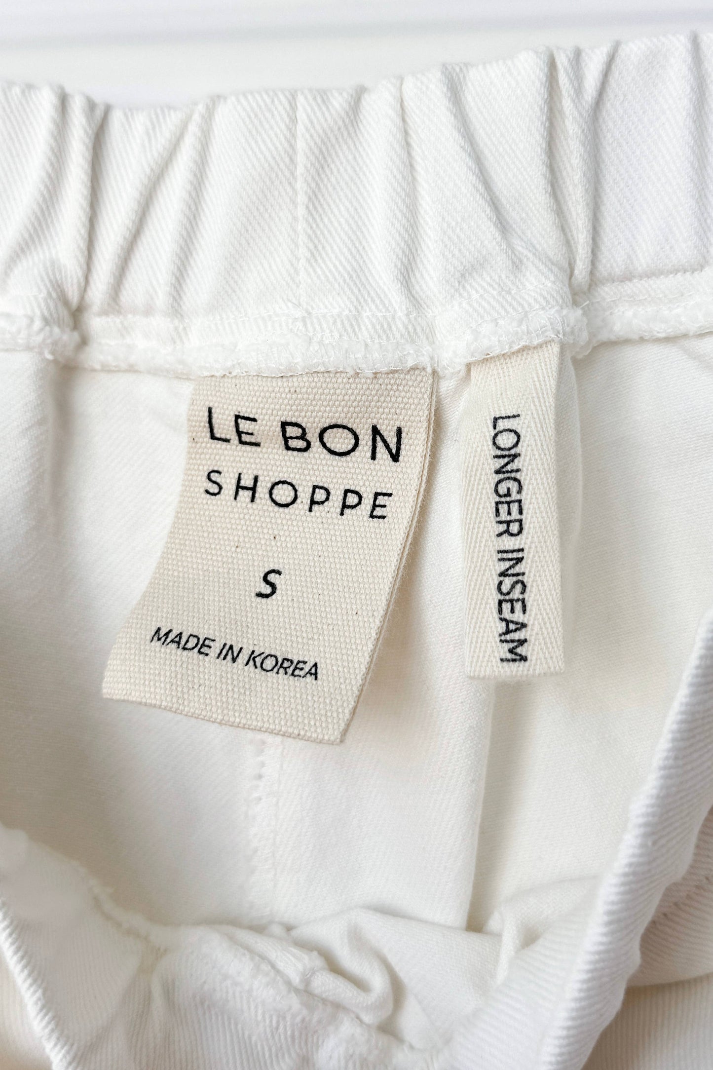 Long Arc Pants: MILK