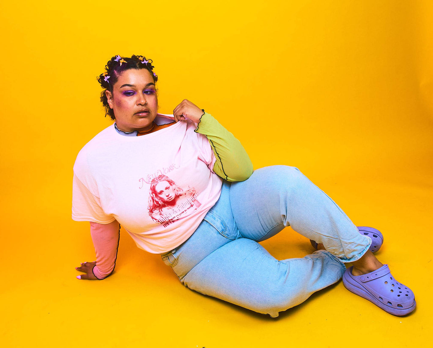 Carrie Bradshaw Classic Graphic Tee: White