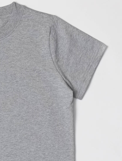 The Lanie Long Top - HEATHER GREY