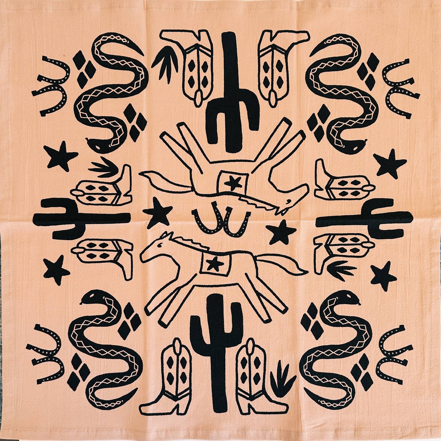 Desert Taupe Tea Towel