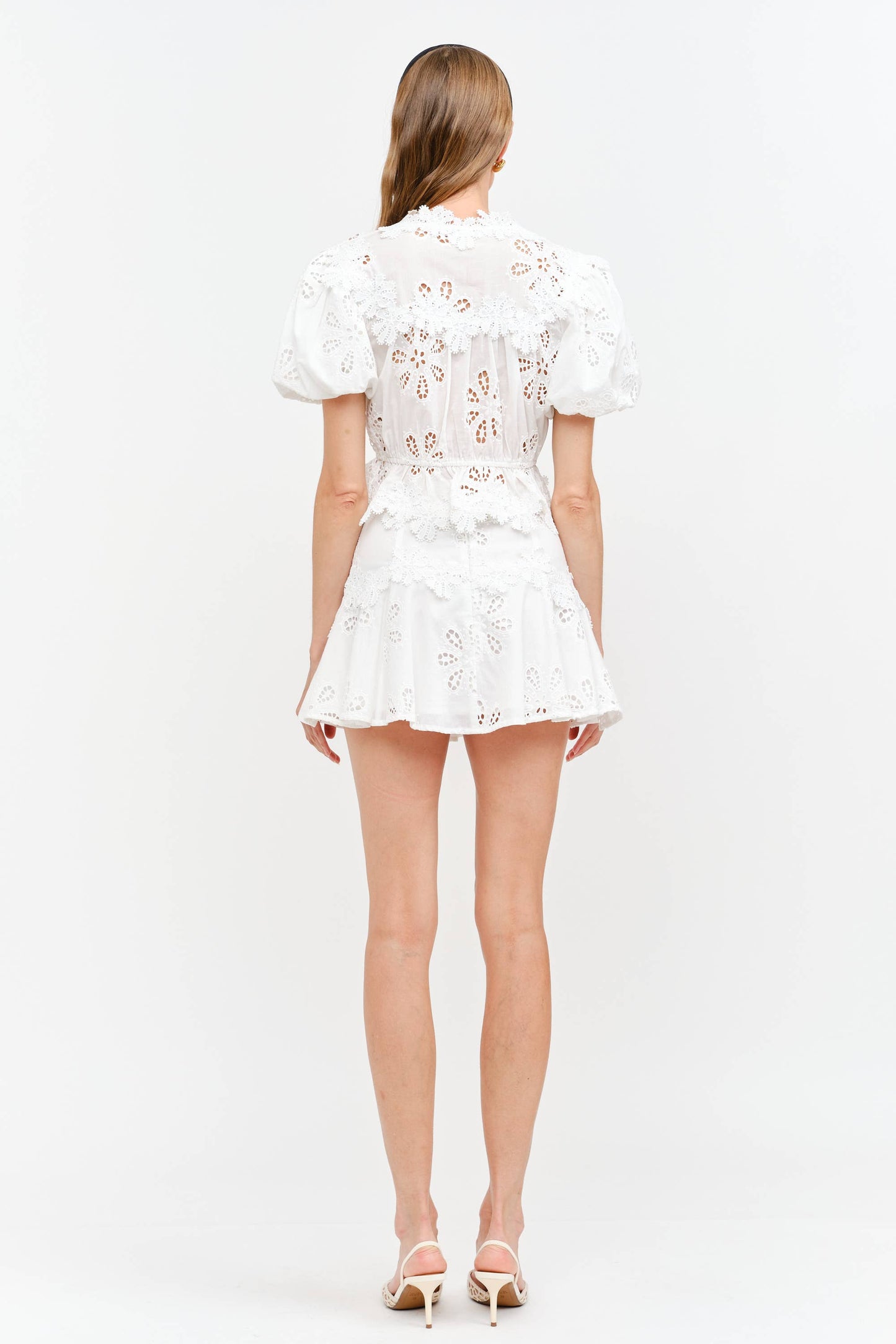 Eloise Off White Blouse: OFF WHITE