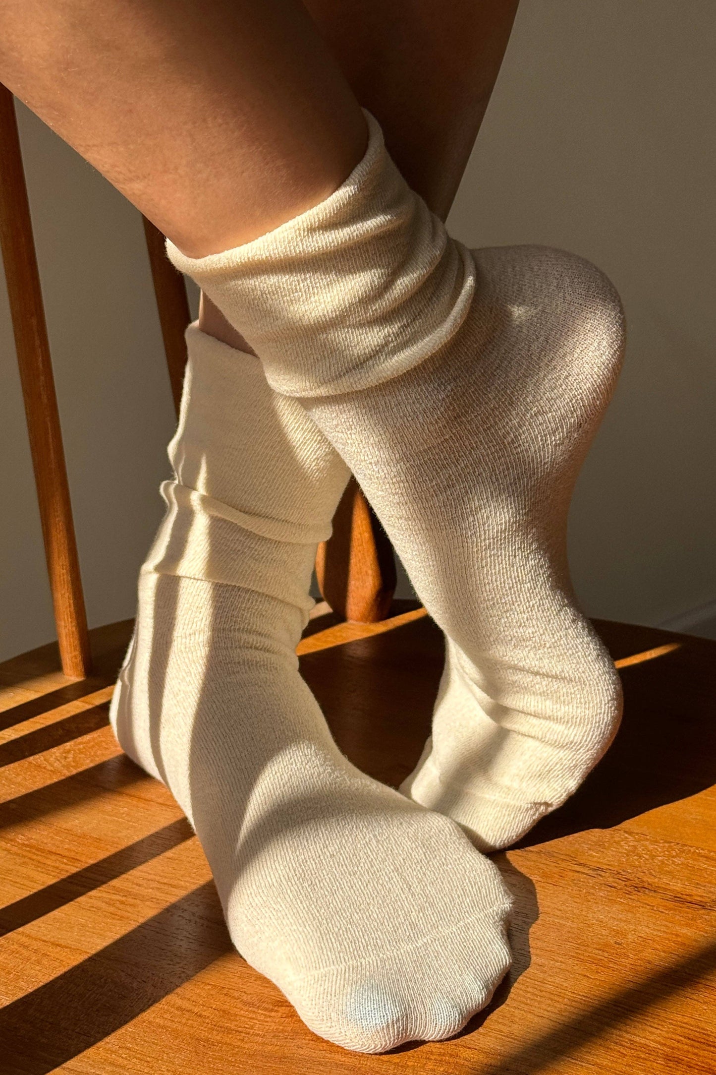 Breezy Sneaker Socks: Naturel