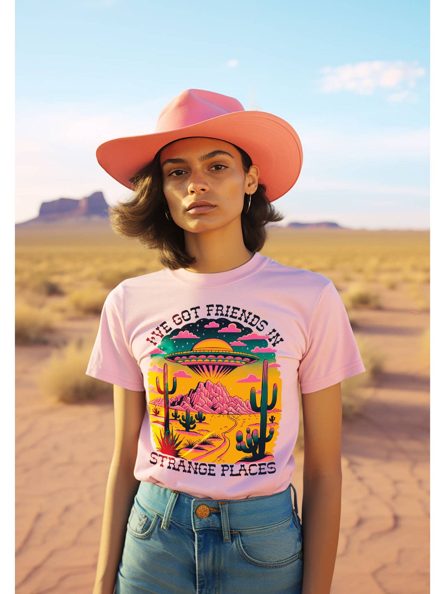 Friends In Strange Places Tee