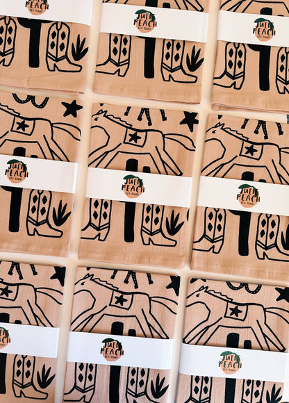 Desert Taupe Tea Towel