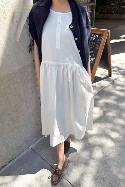 Marianne Dress: White