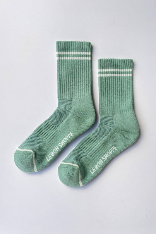 Le Bon Shoppe Boyfriend Socks: Meadow