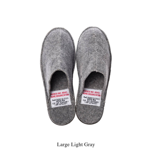 JAPANESE SLIPPERS: Light Gray