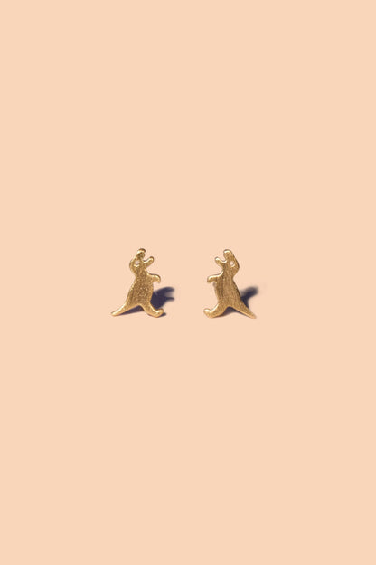 T Rex Studs - 18K Gold Plated