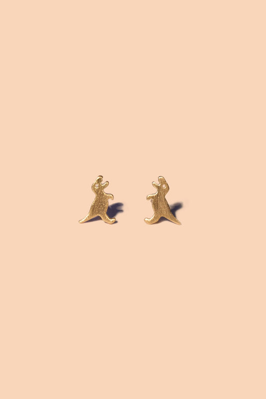 T Rex Studs - 18K Gold Plated