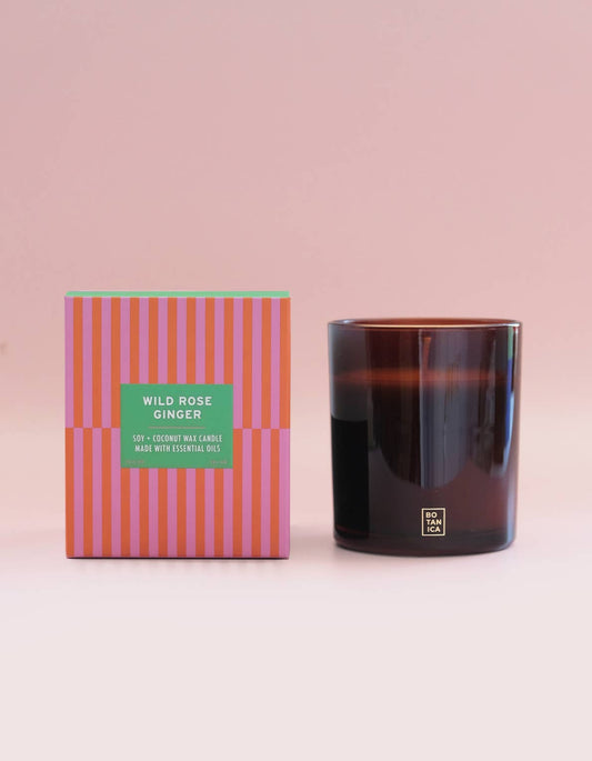 Essentials: Wild Rose + Ginger Candle  | 12 oz.