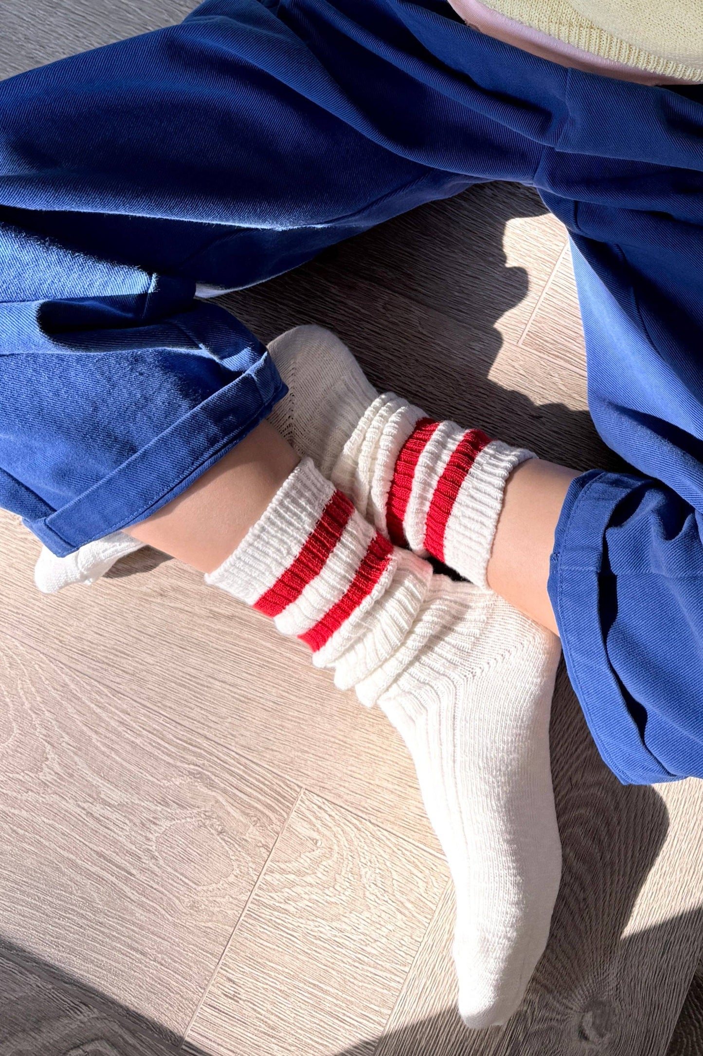 Cottage Varsity Socks - Red Varsity
