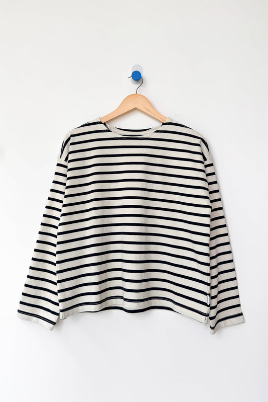 Sailor Top: NAVY STRIPE