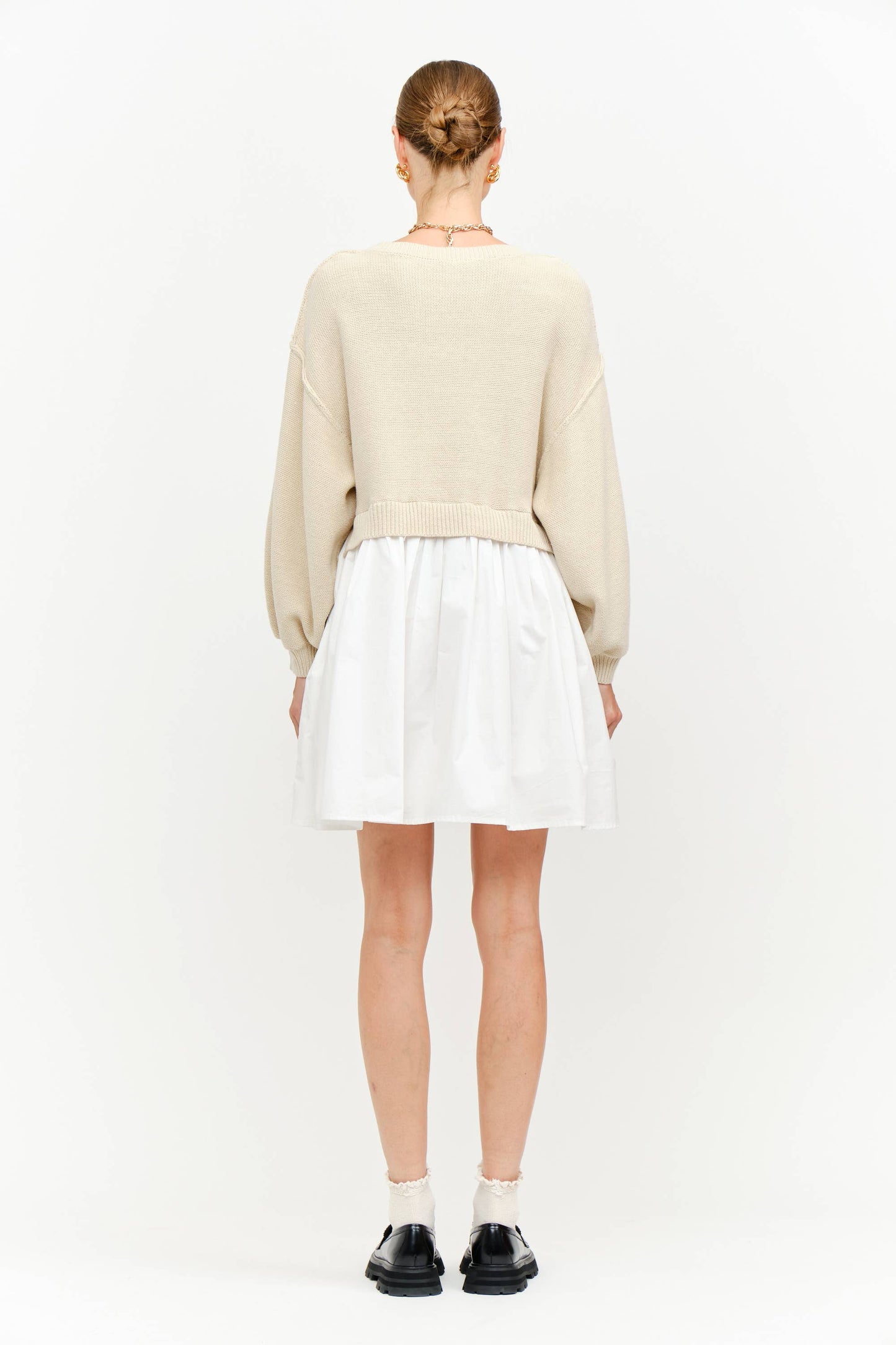 Isabel Natural Dress : NATURAL MULTI