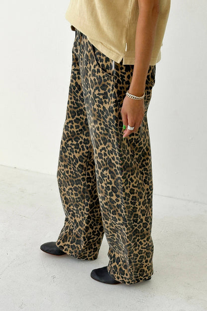 Long Arc Pants: LEOPARD
