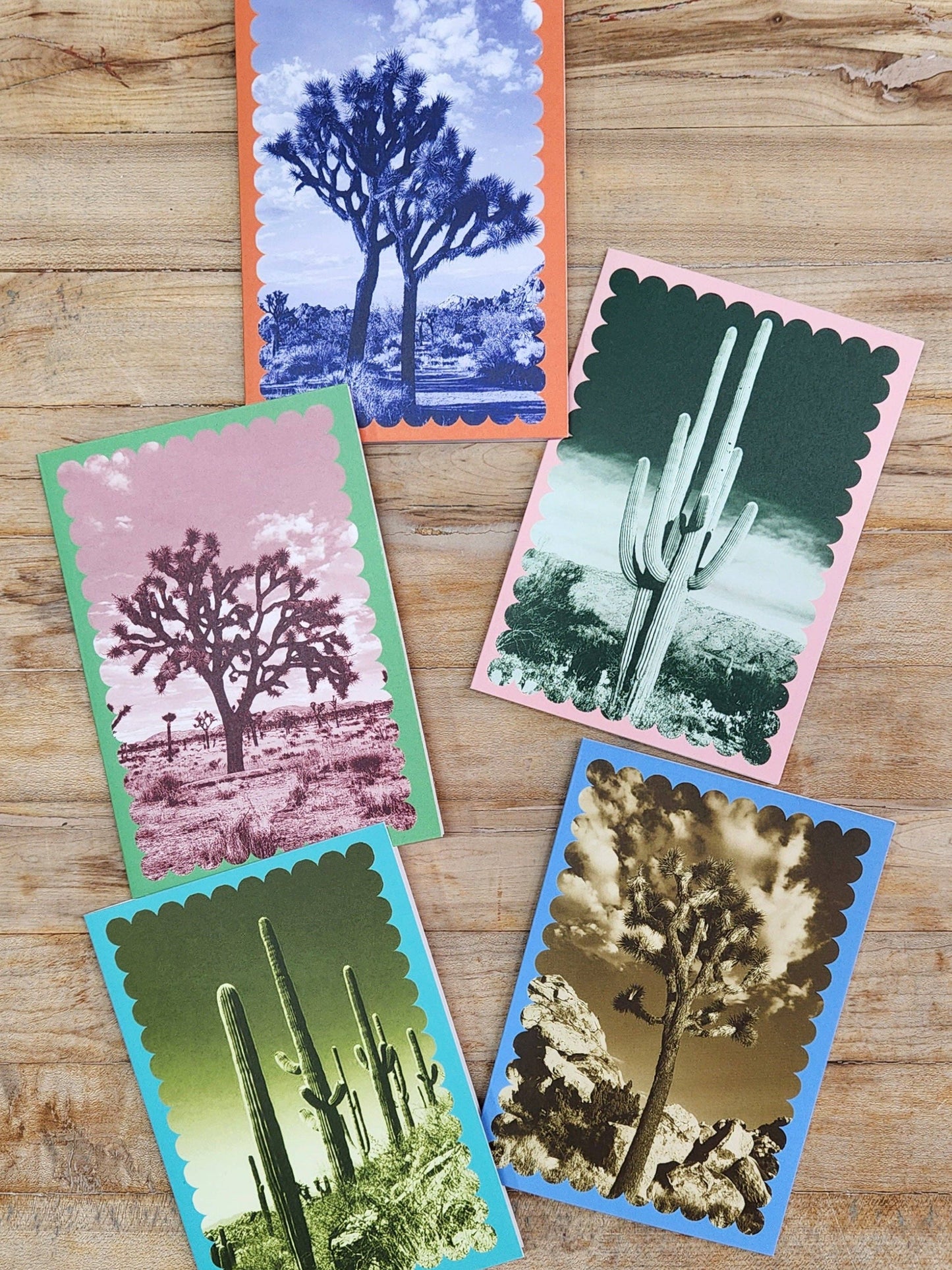 Desert Notecard - Joshua Tree Pink