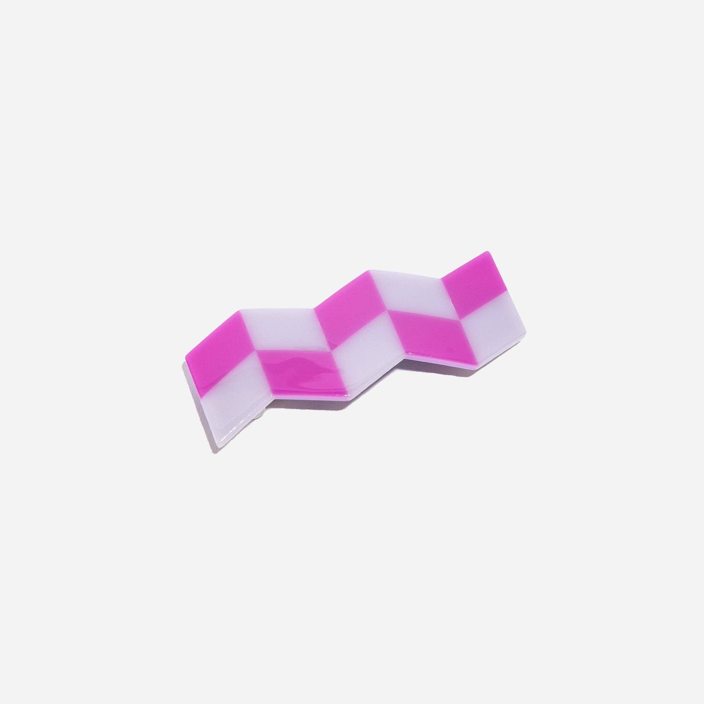 Zigzag Barrette in Purple/Lavender