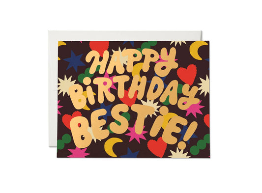 Birthday Bestie greeting card