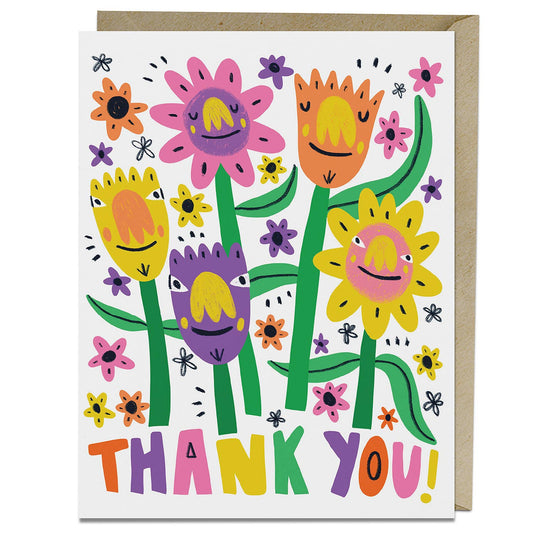 Barry Lee Thank You Flowers Card